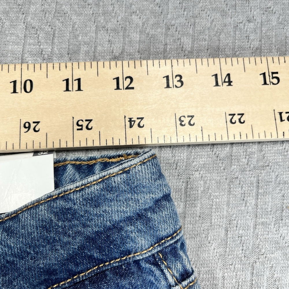 New ZARA baggy wide leg Jeans Women (0)24X32 High Rise Light‎ Wash  disco - Picture 3 of 16